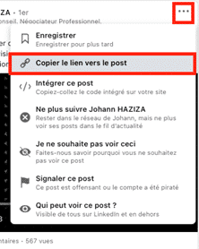 Copier lien vers post