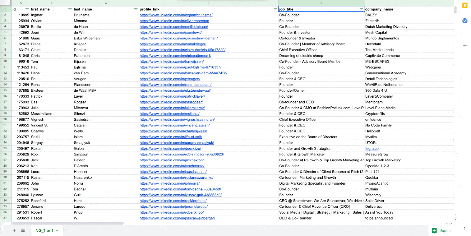 Cleaning csv file